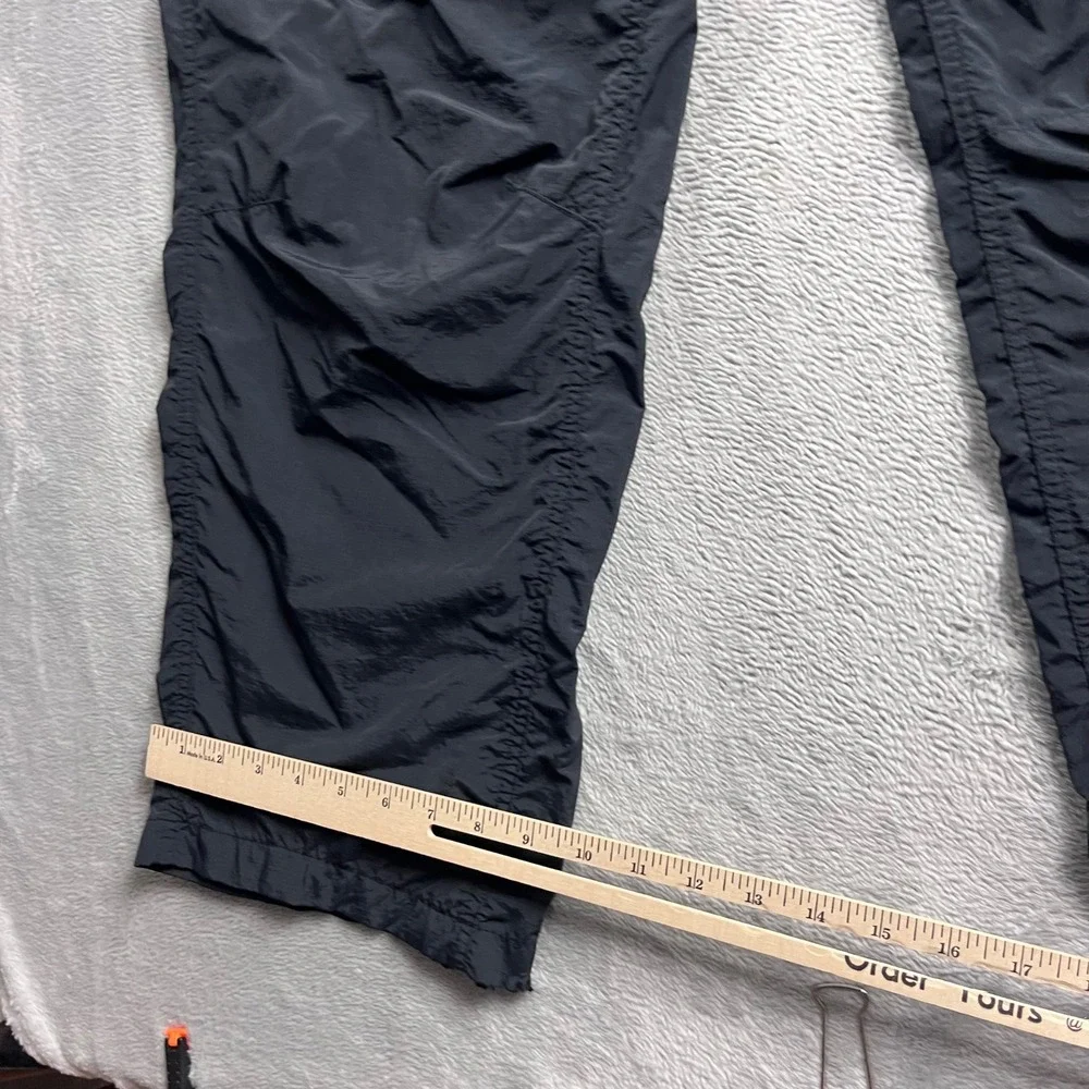 Columbia Mens 42x30 Convertible Cargo Pants Black Hiking Outdoor Zip Off Shorts